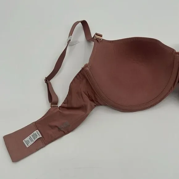 Aerie Bra Womens 36D Balconette Rose Pink Underwire - Picture 6 of 12